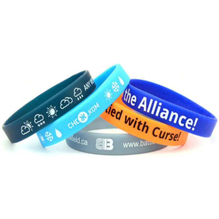 Printed Silicone Wristband
