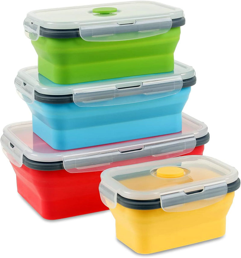 4 Sizes Collapsible Food Storage Containers with Airtight Lid (3).jpg