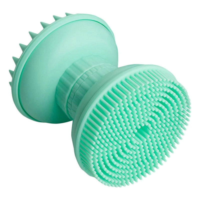 3-in-1 Silicone Bath Brush Face Exfoliator