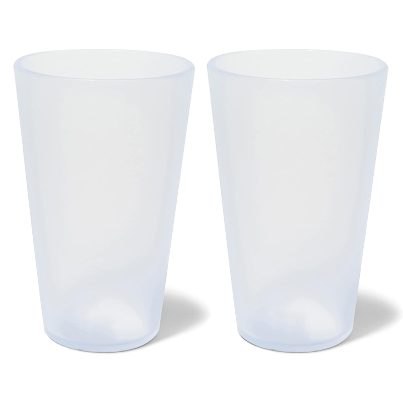Unbreakable 16-ounce Silicone Pint Glasses Cup