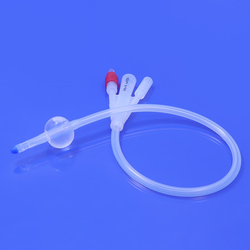 Silicone 3-way Foley Catheter