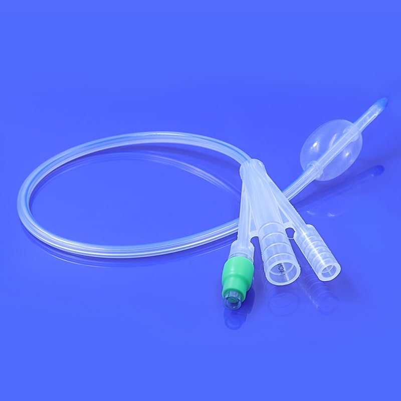 Silicone Foley Catheter with Temperature Sensor