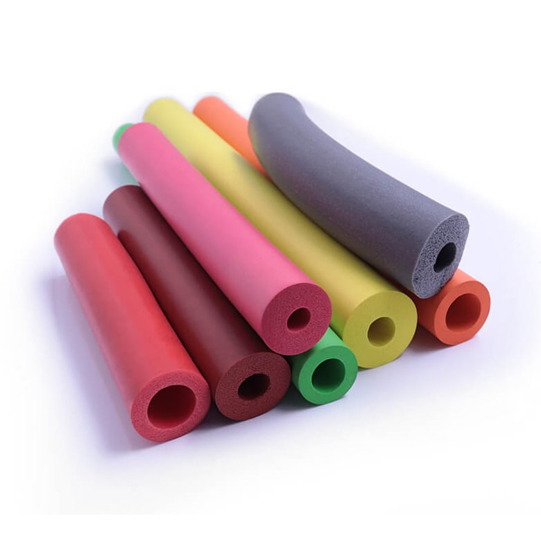 Custom Color Silicone Foam Sponge Tubes