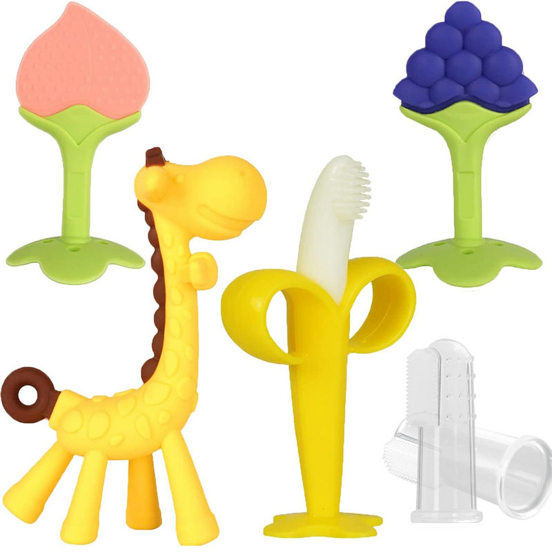 BPA Free Silicone Baby Teether