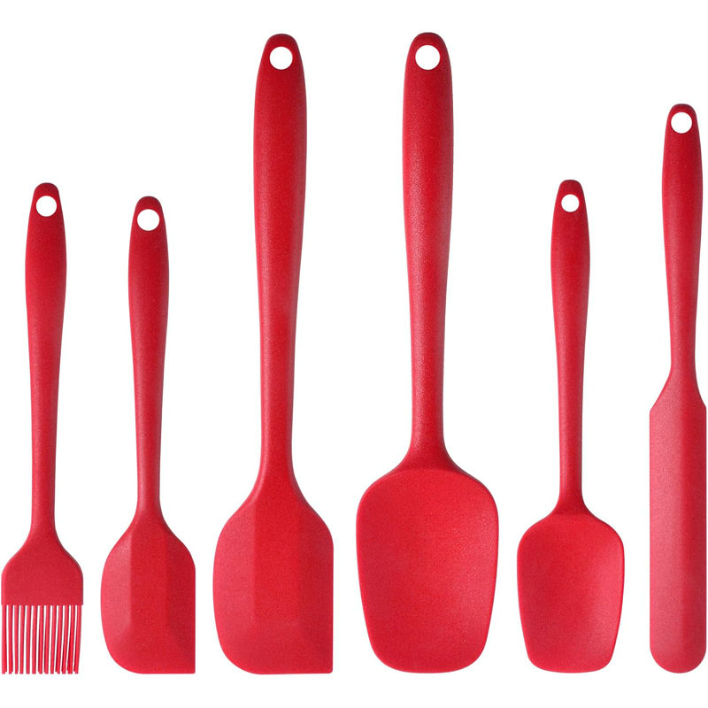 Silicone Spatulas and Spoon Set With Steel Core