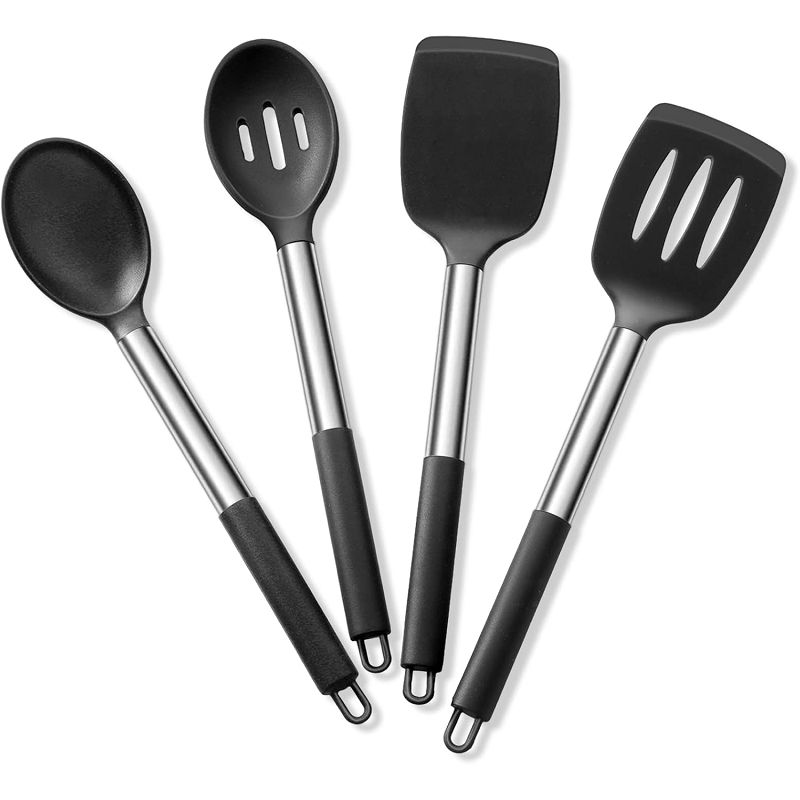 Non-stick Silicone Kitchen Utensils Set of 4