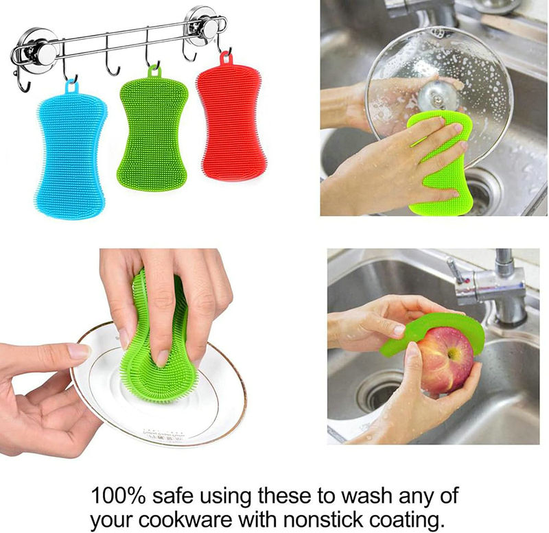 Silicone Sponge Dish Washing Kitchen Scrubber (3).jpg