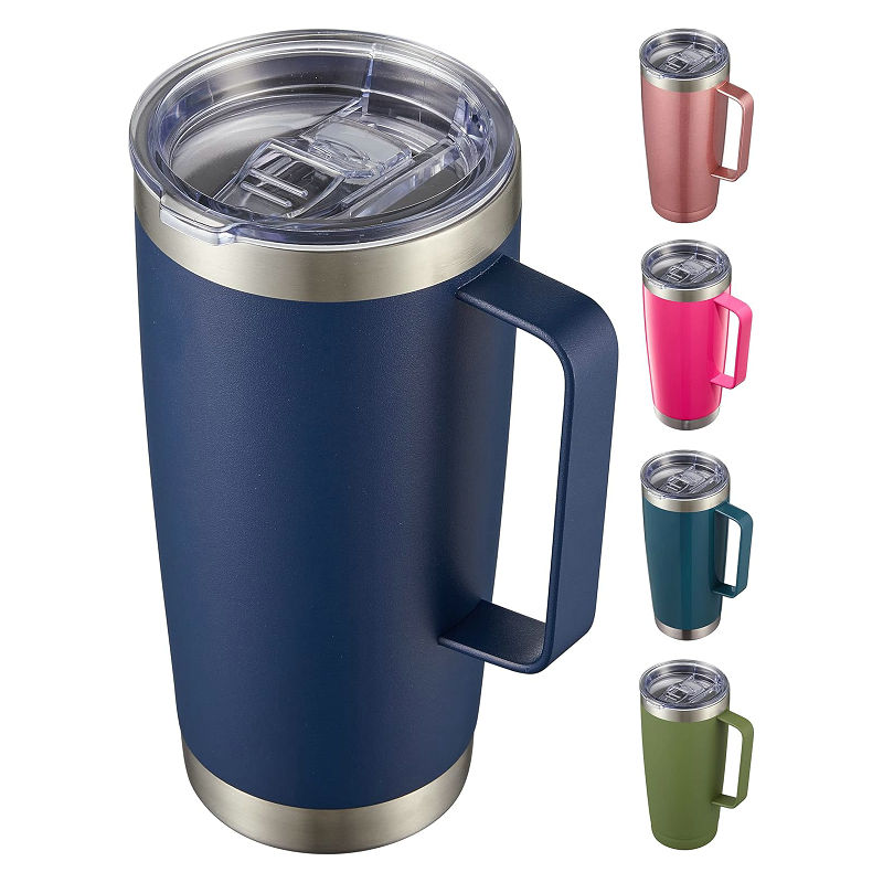 Insulated Travel Coffee Mug with Lid