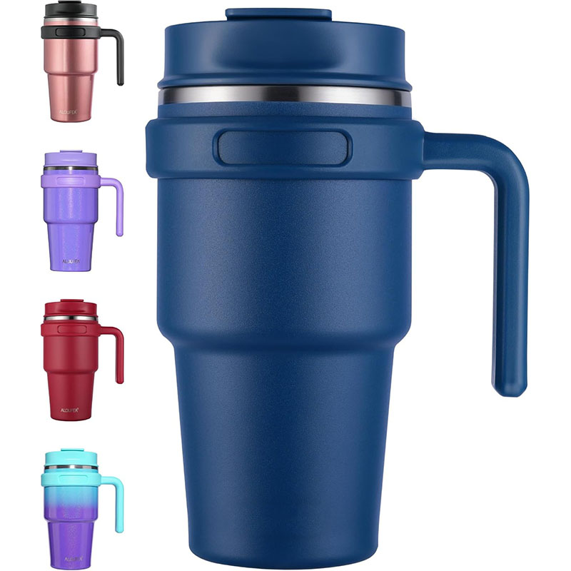 20 oz Insulated Coffee Mug Tumbler with Handle