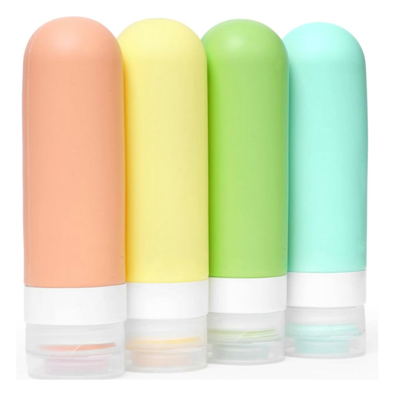 Leak Proof Silicone Travel Bottles for Toiletries