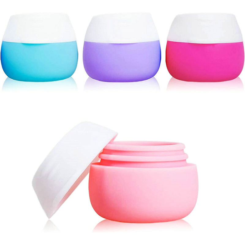 Leakproof Silicone Travel Containers for Toiletries
