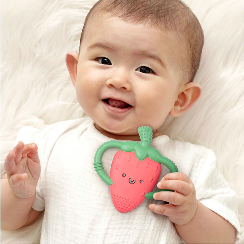 Strawberry-Shaped Baby Teether with Handles (4).jpg