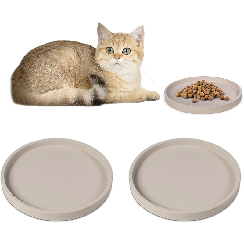 Nonslip Waterproof  Silicone Feeding Bowl Mat for Pets