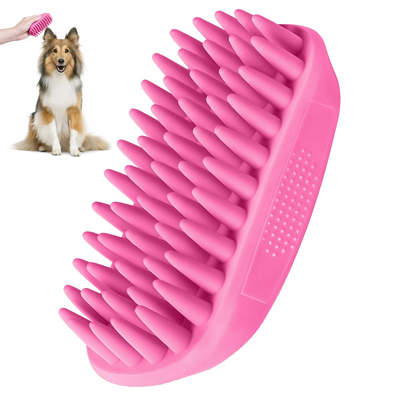 Silicone Soft Bath Brush for Pets