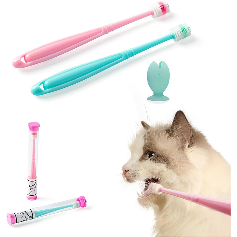 360 Degree Soft Silicone Toothbrush Dogs & Cats