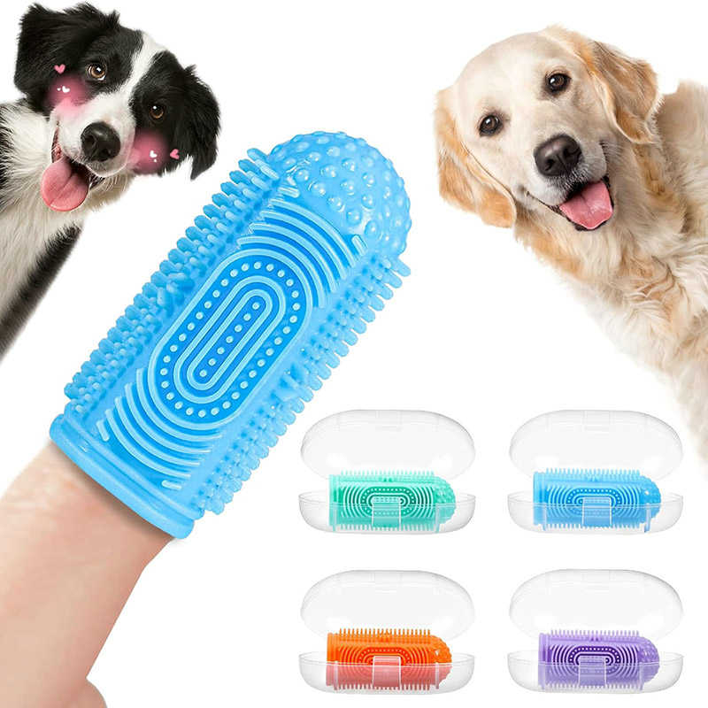 Silicone Finger Toothbrush for Pets